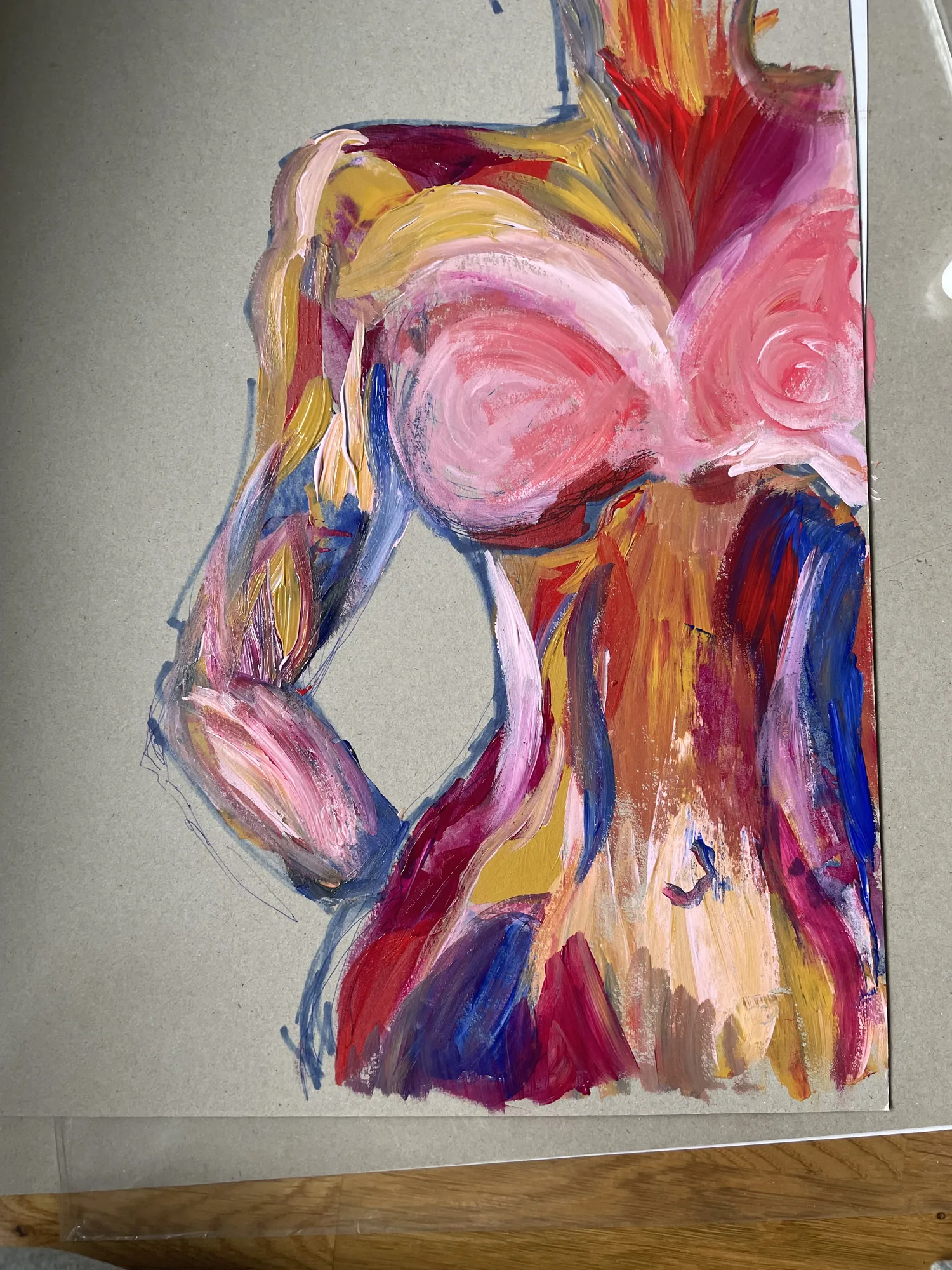 Color Lady, work in progress